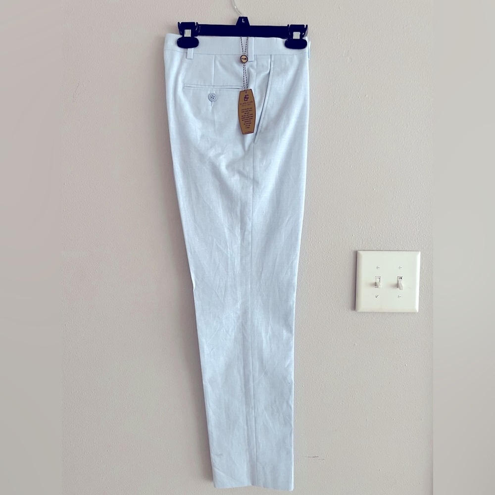 NWT! Boys Baby Blue Suit Pants! 💙🤍💙